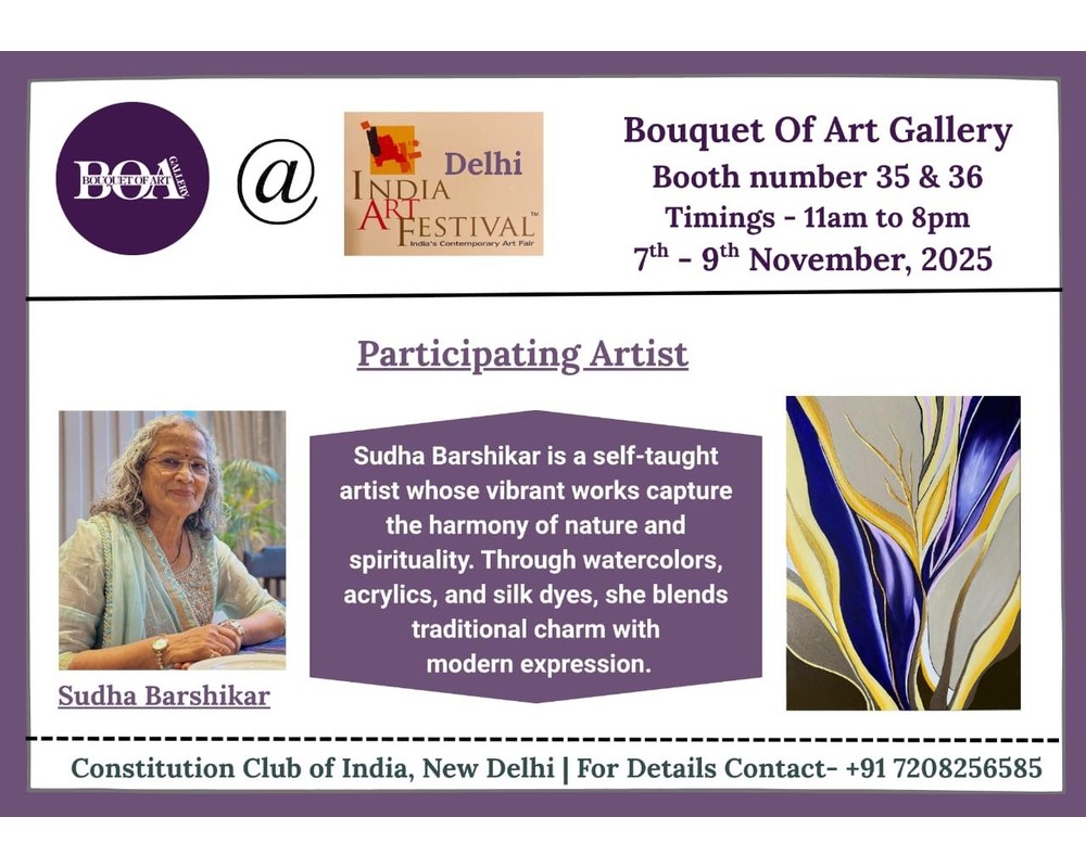 India Art Festival — BOA Gallery, Delhi · Nov 2025