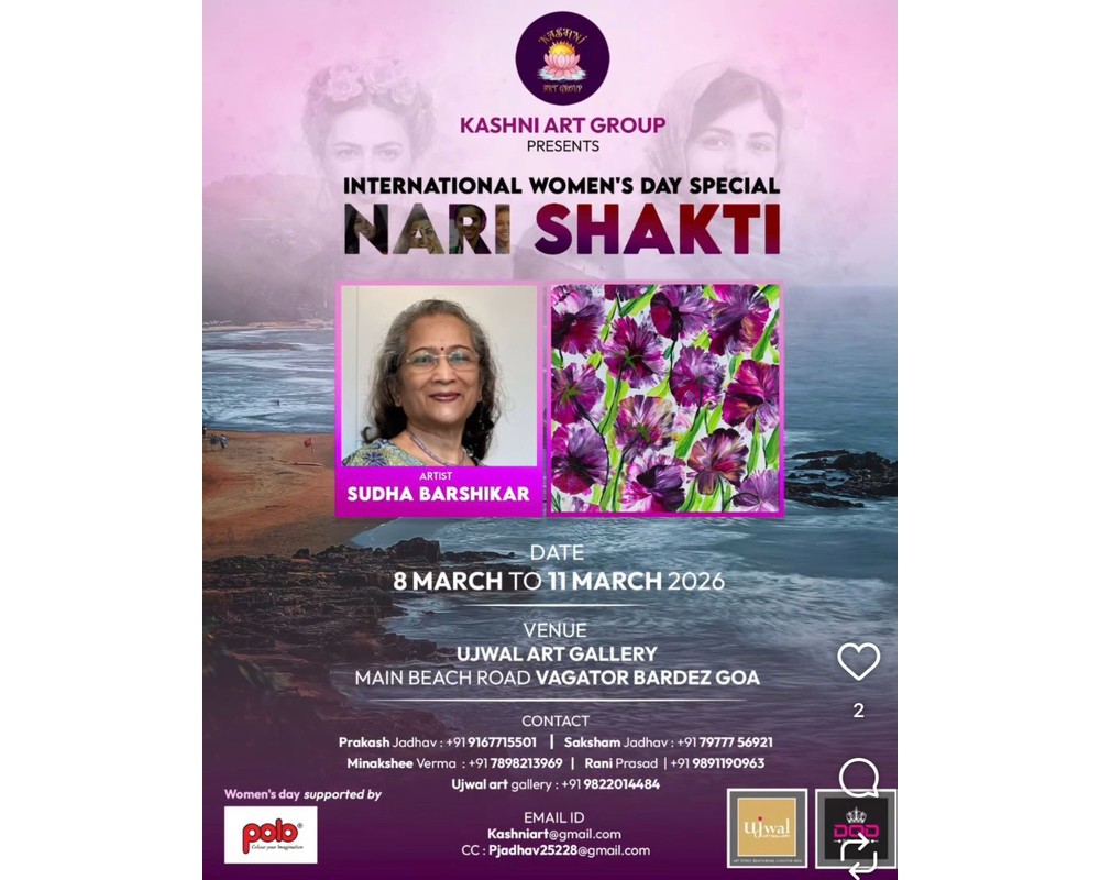 Nari Shakti — Ujwal Art Gallery, Goa · March 2026