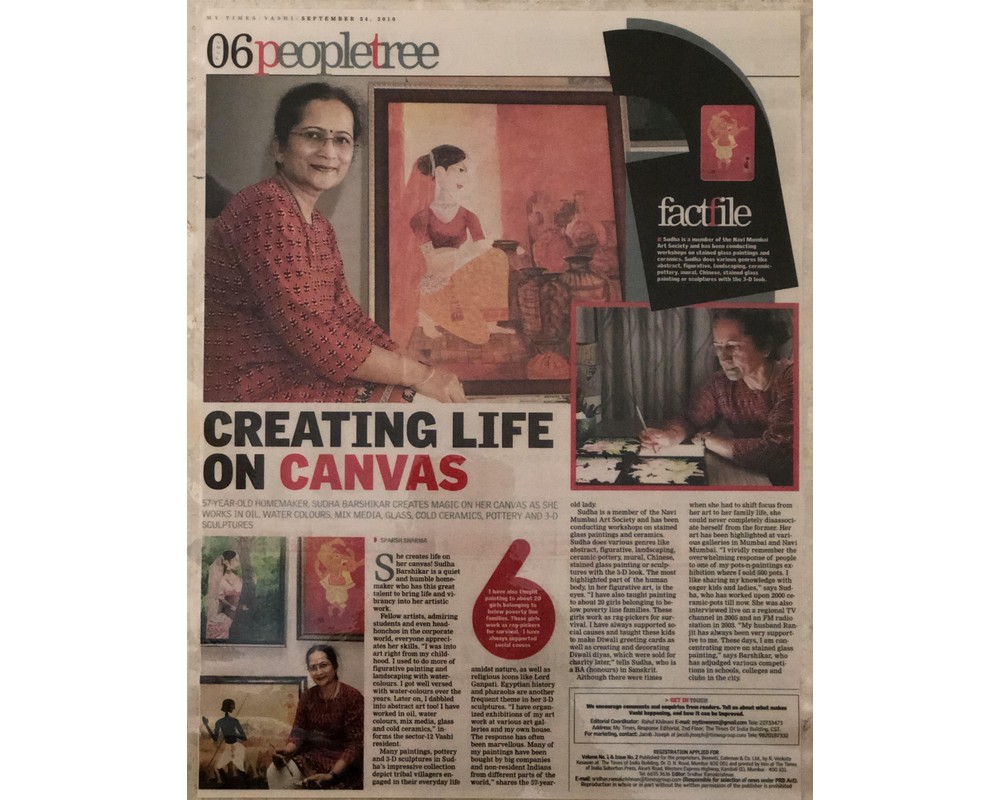 My Times Vashi — Creating Life on Canvas
