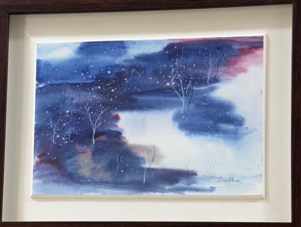 Watercolor painting